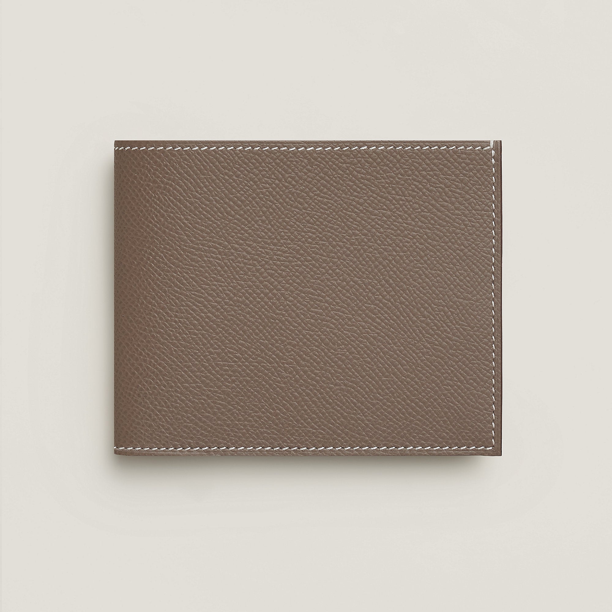 Hermes Citizen Twill Compact Card Holder