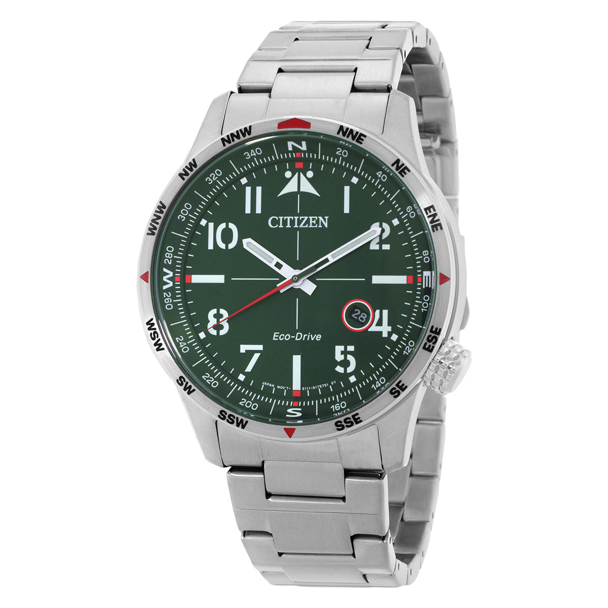 Citizen Weekender Green Dial Mens Watch
