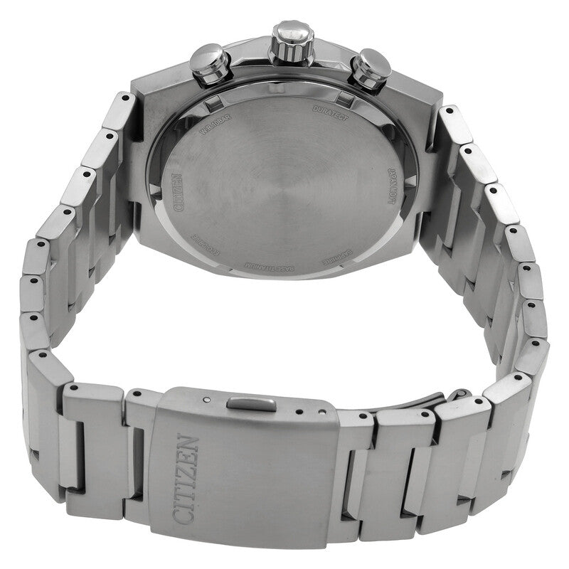 Citizen Zenshin Chrono Chronograph Silver Dial Mens Watch