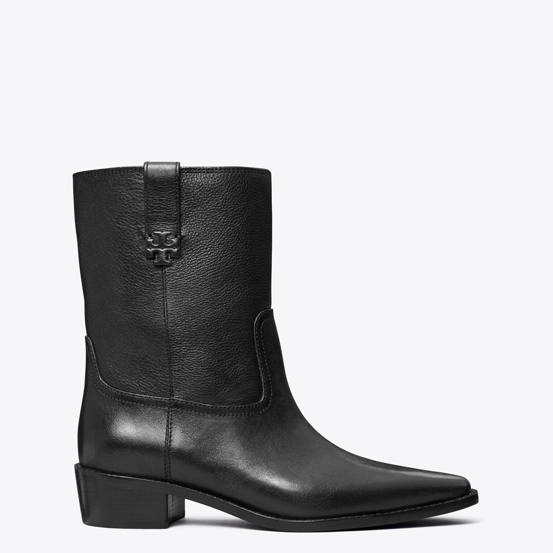 Tory Burch City Western Ankle Boot PERFECT BLACK