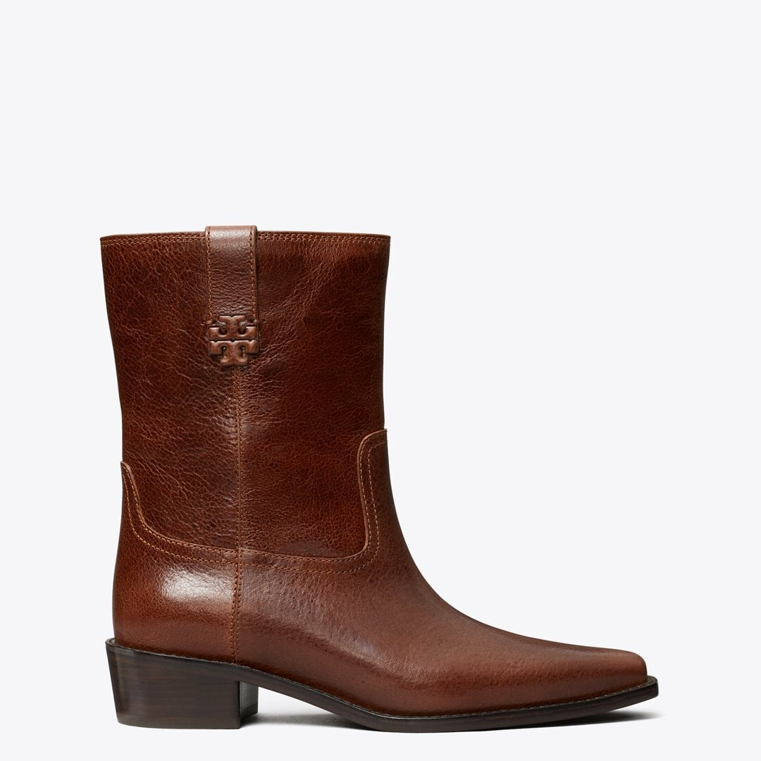 Tory Burch City Western Ankle Boot SIERRA COGNAC