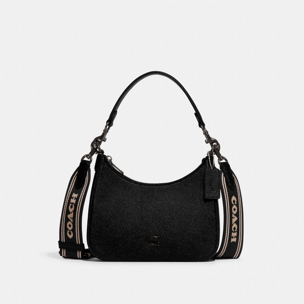 Coach Hobo Crossbody Bag Black