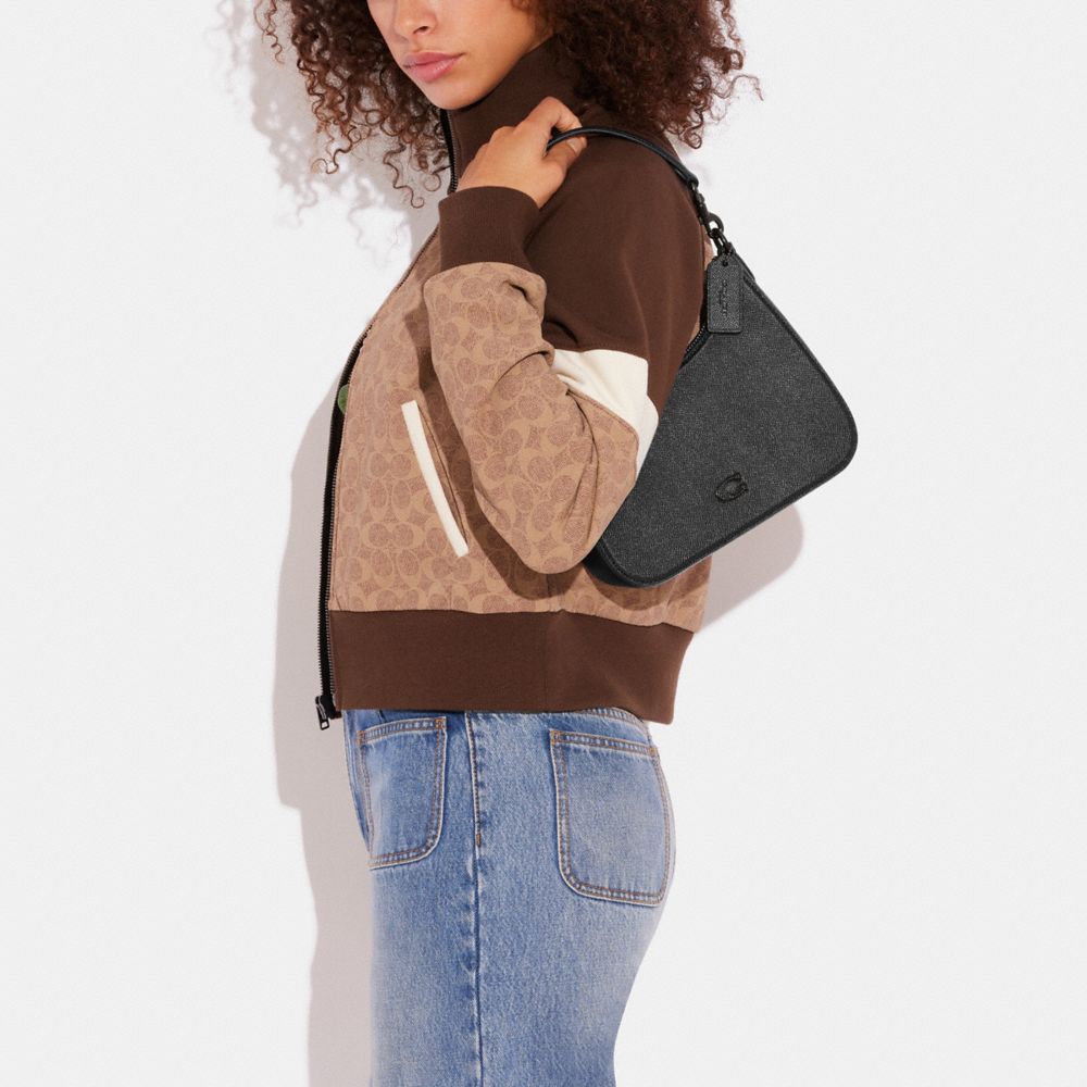 Coach Hobo Crossbody Bag Black
