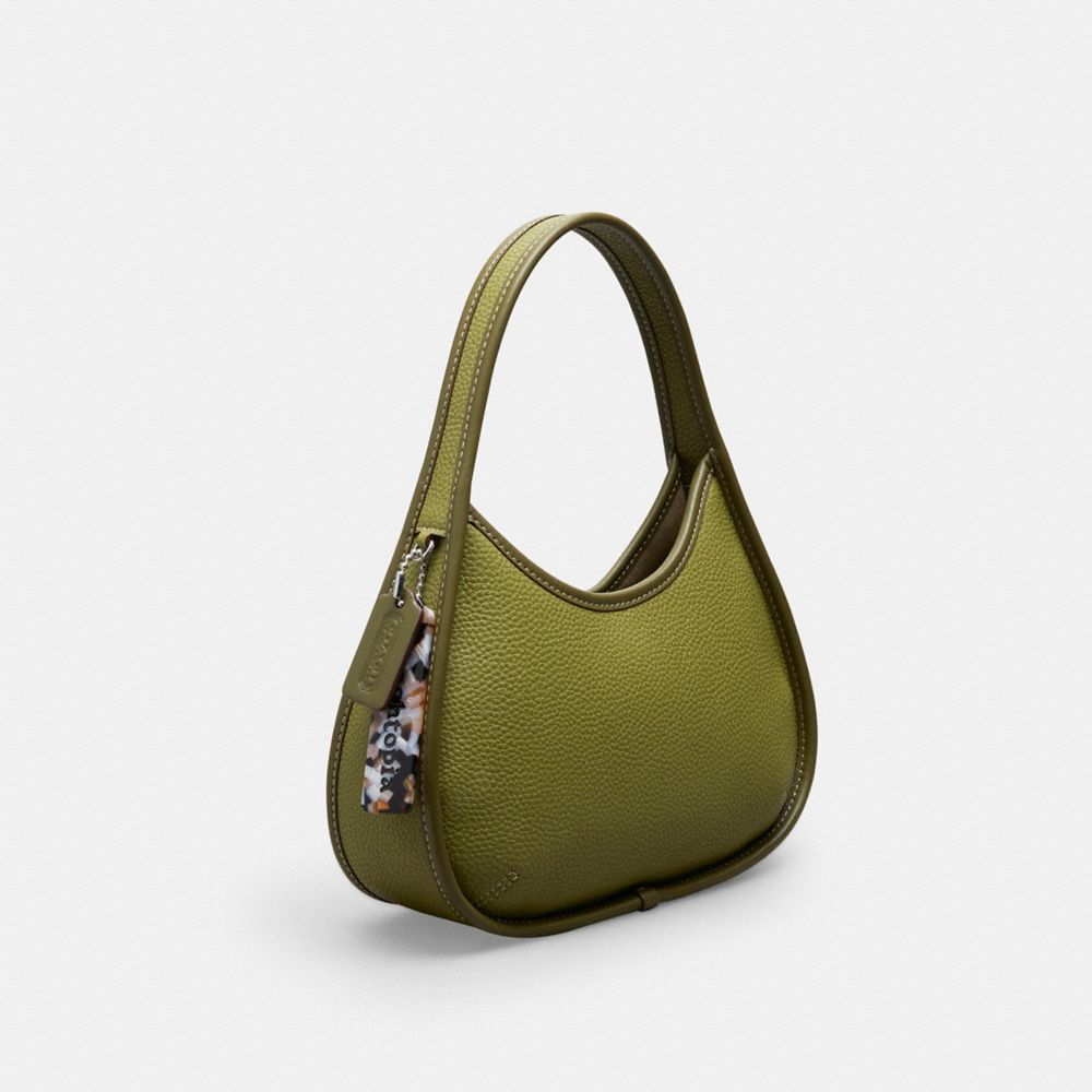 Coach Ergo Bag In Coachtopia Leather Olive Green