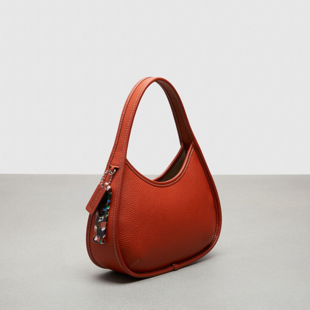 Coach Ergo Bag In Coachtopia Leather Deep Orange