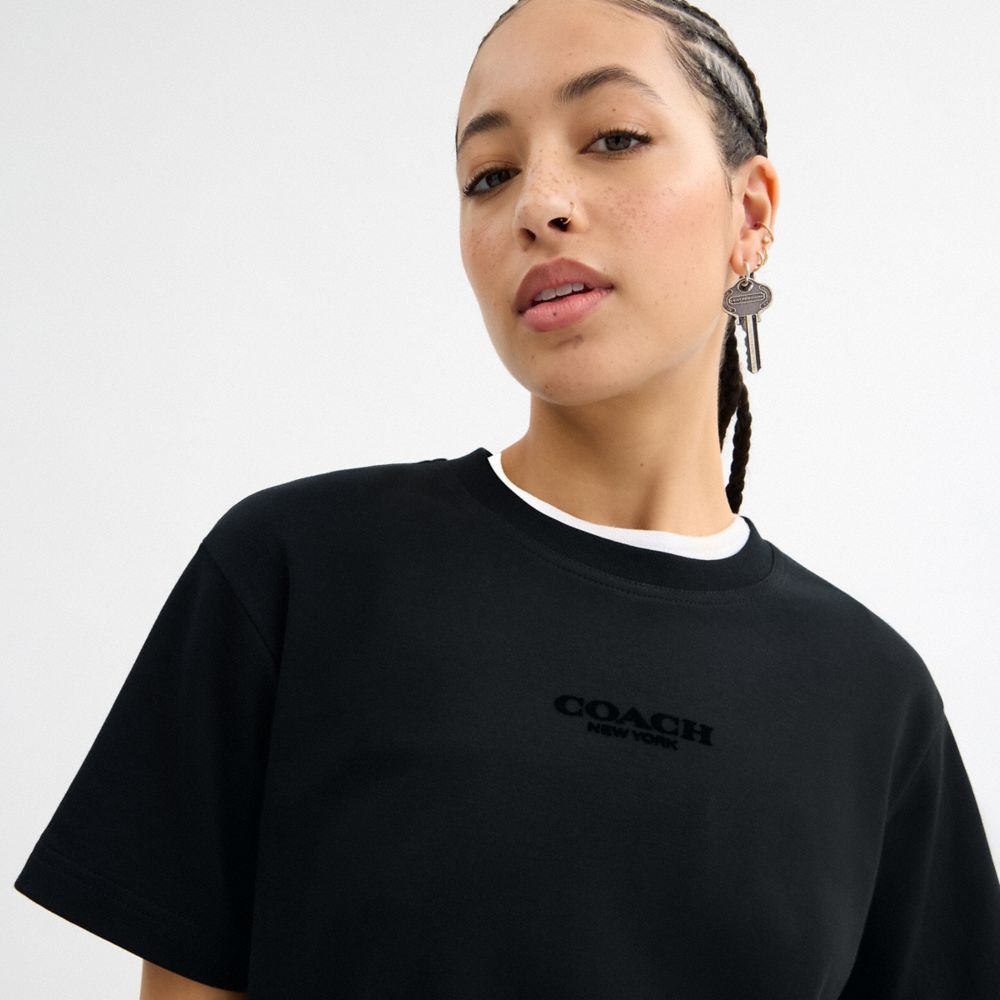 Coach Signature Top Black