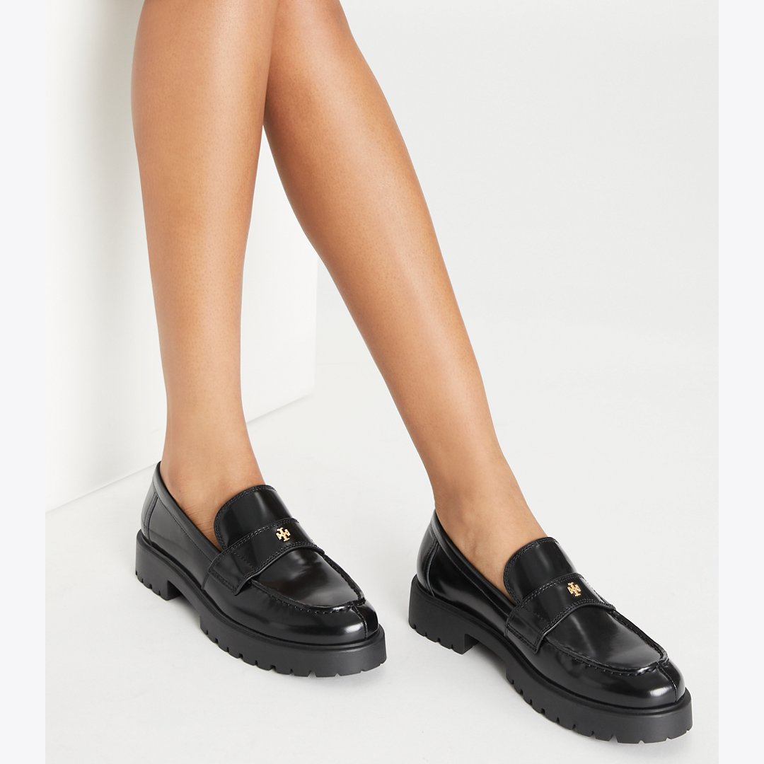 Tory Burch Classic Lug Loafer PERFECT BLACK