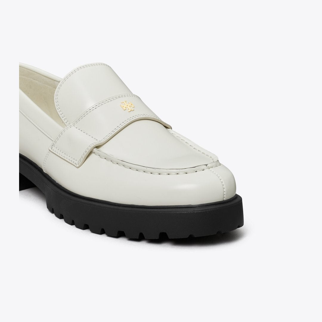 Tory Burch Classic Lug Loafer DOVE WHITE