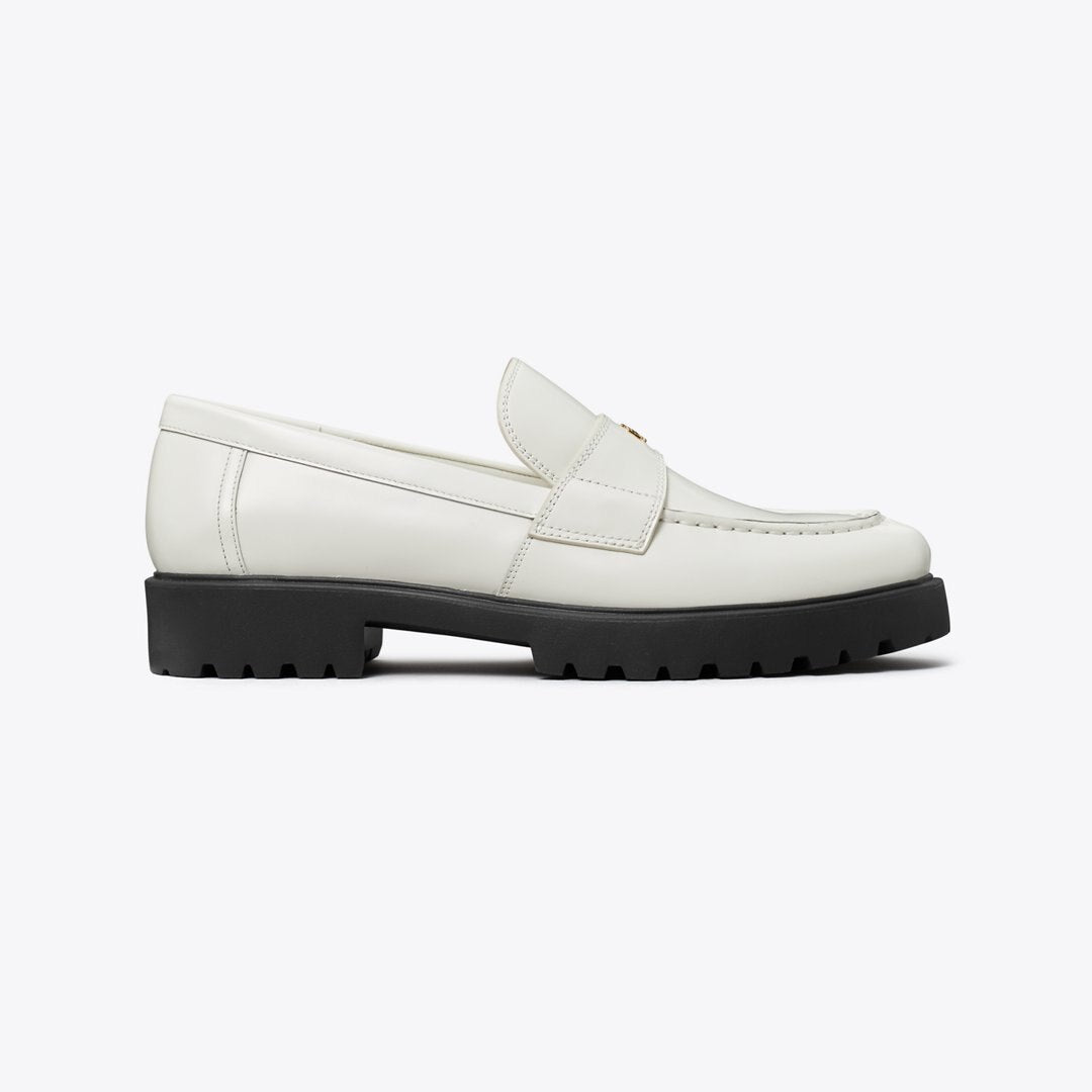 Tory Burch Classic Lug Loafer DOVE WHITE