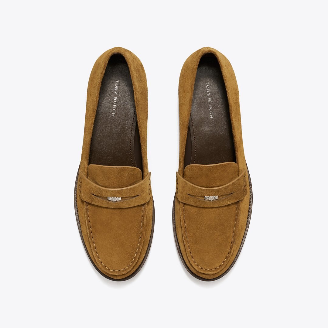 Tory Burch Classic Penny Loafer WILD TOBACCO