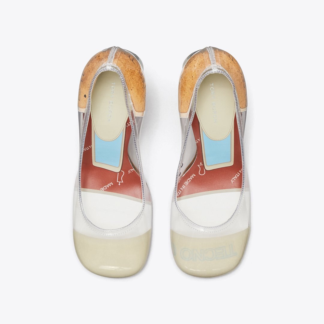 Tory Burch Clear Pump CLEAR