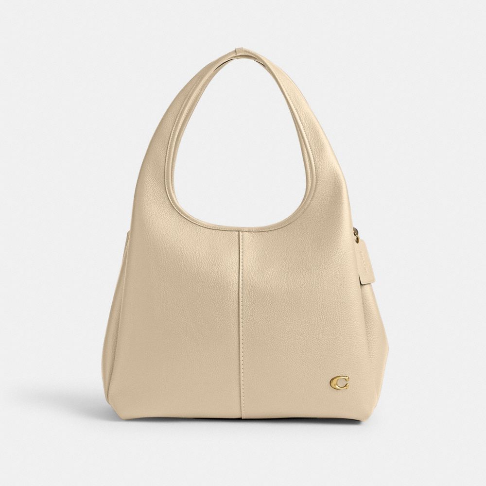 Coach Lana Shoulder Bag Brass/Ivory