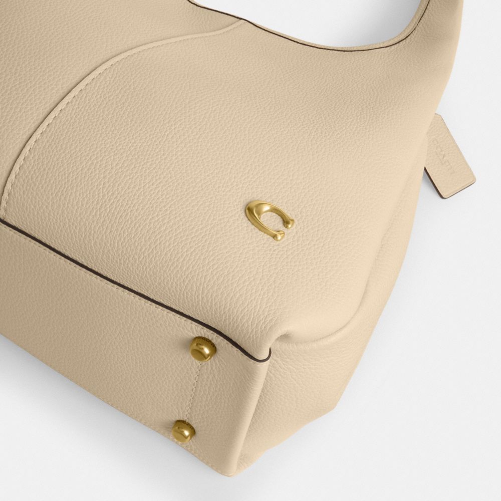 Coach Lana Shoulder Bag Brass Ivory