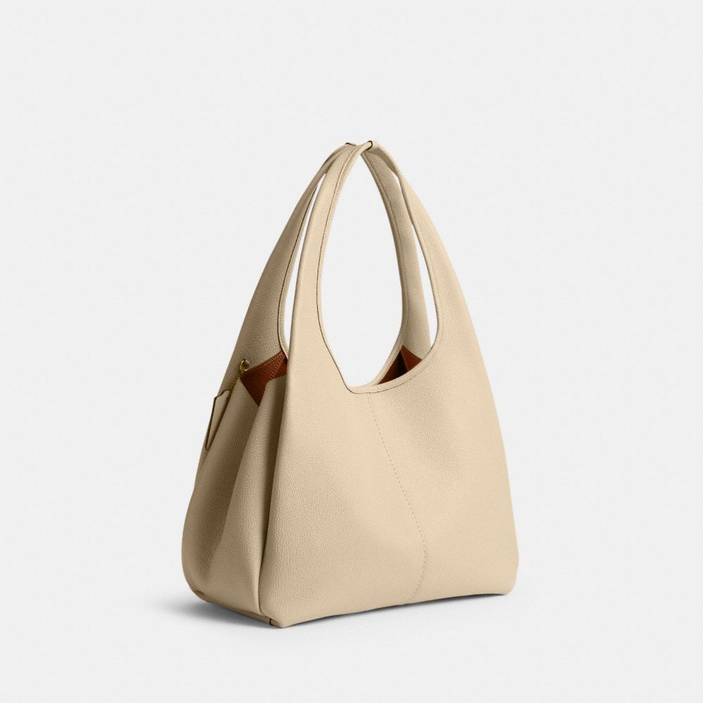 Coach Lana Shoulder Bag Brass/Ivory