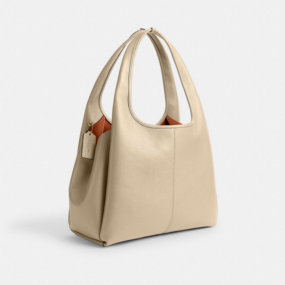 Coach Lana Shoulder Bag Brass/Ivory