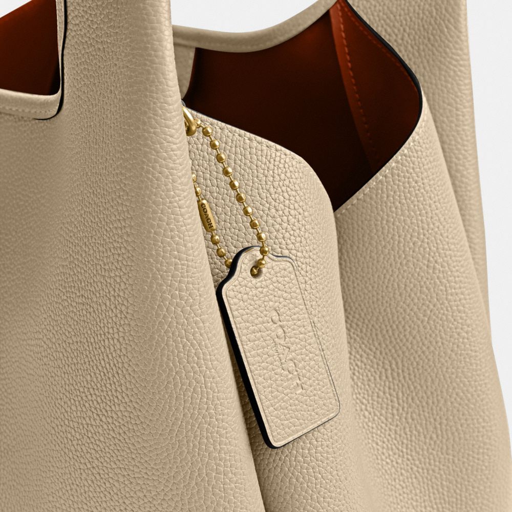 Coach Lana Shoulder Bag Brass Ivory