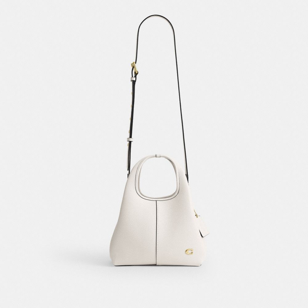 Coach Lana Shoulder Bag 23 Brass Chalk