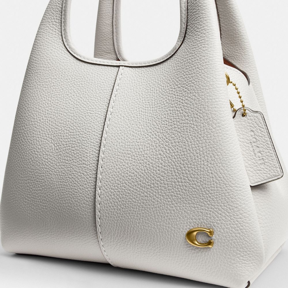Coach Lana Shoulder Bag 23 Brass Chalk