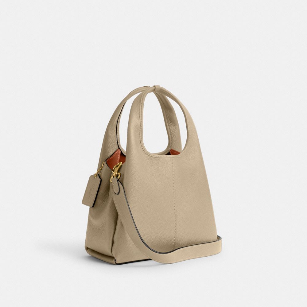 Coach Lana Shoulder Bag 23 Brass Ivory