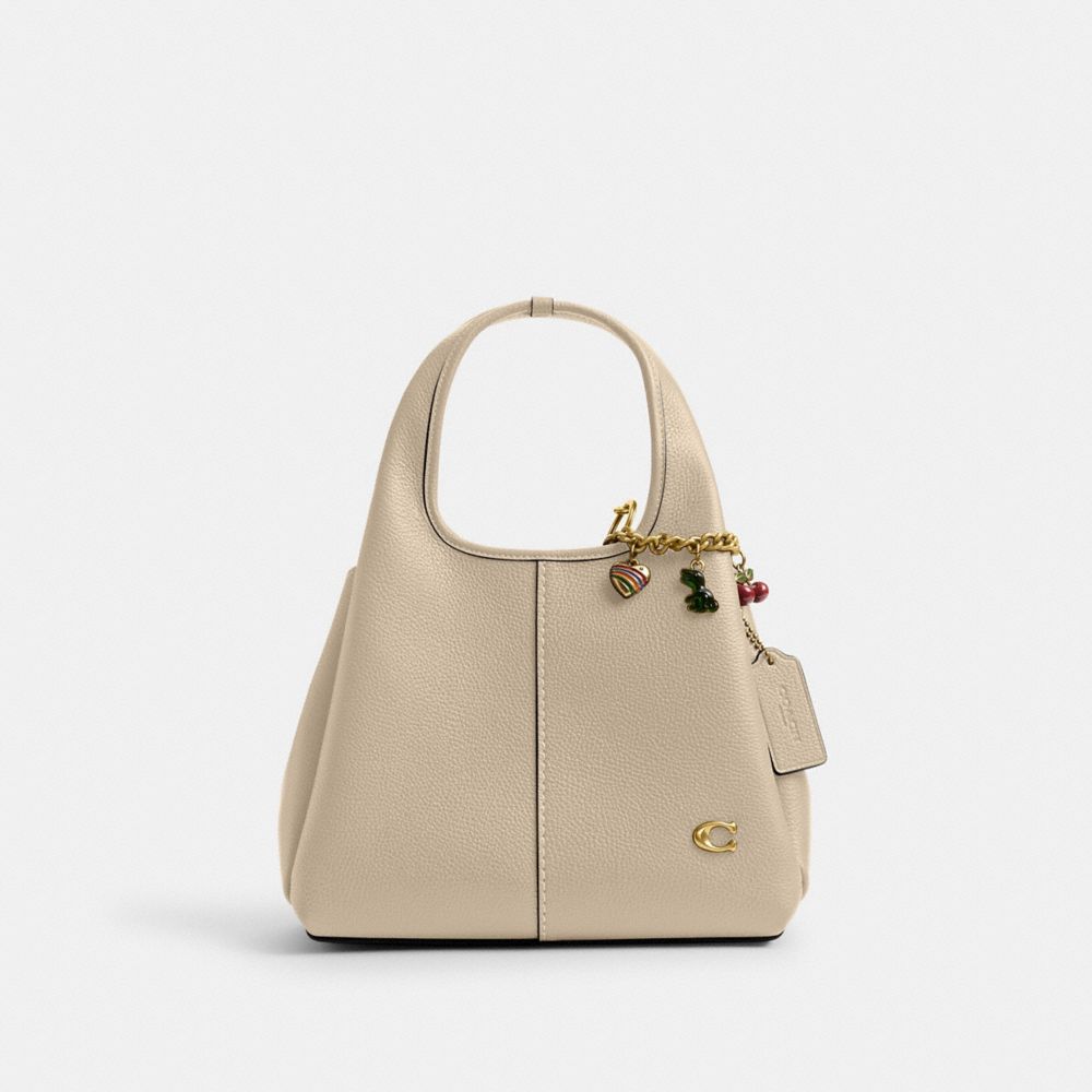 Coach Lana Shoulder Bag 23 Brass Ivory
