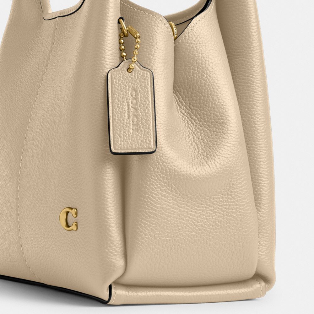 Coach Lana Shoulder Bag 23 Brass Ivory