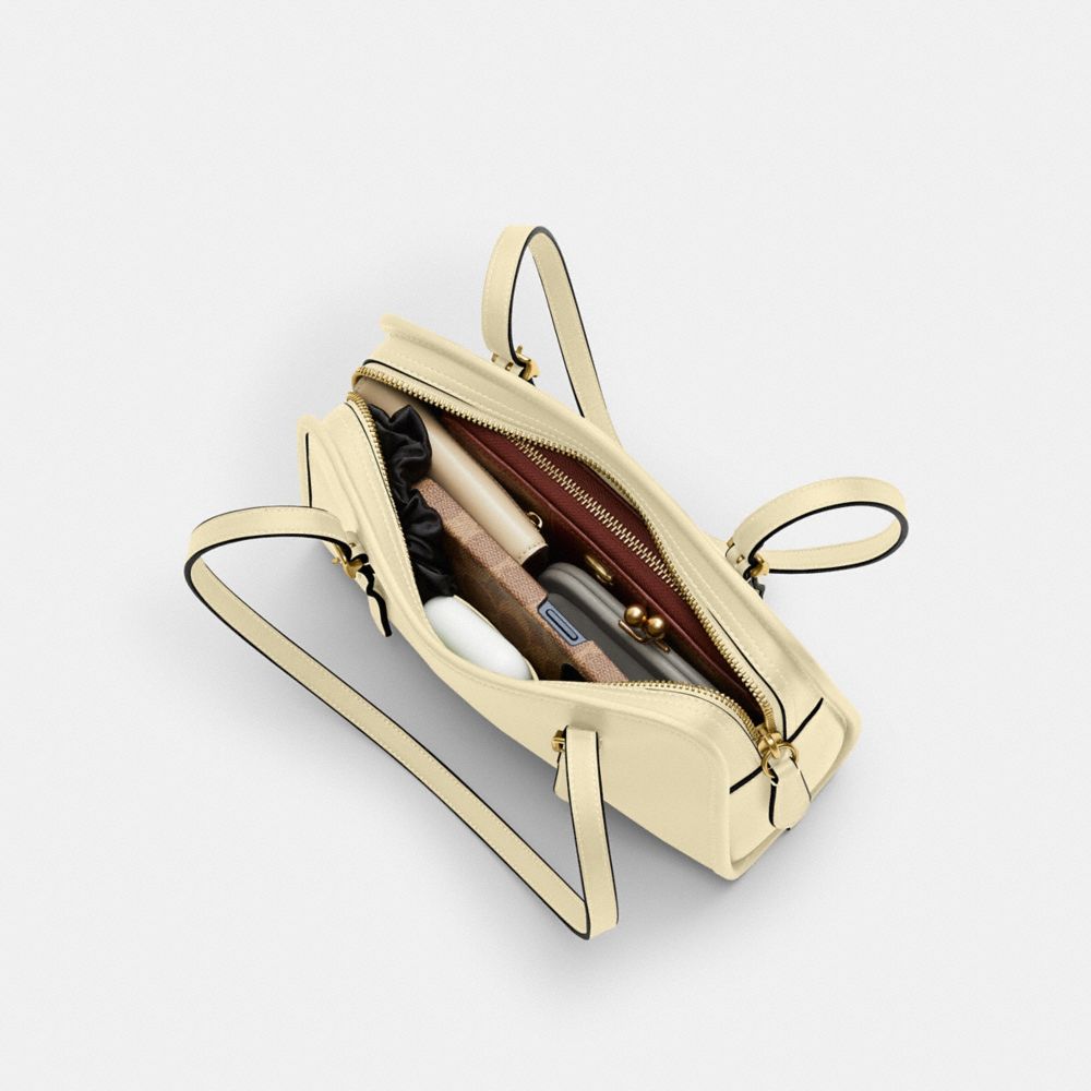 Coach Swing Zip Bag Brass Moonlight