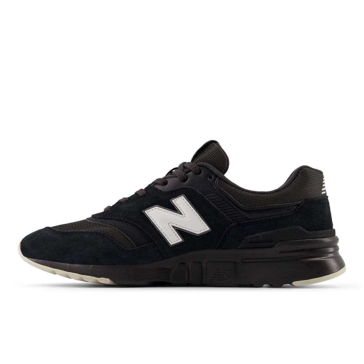 New Balance 997H Black with Black Cement and White