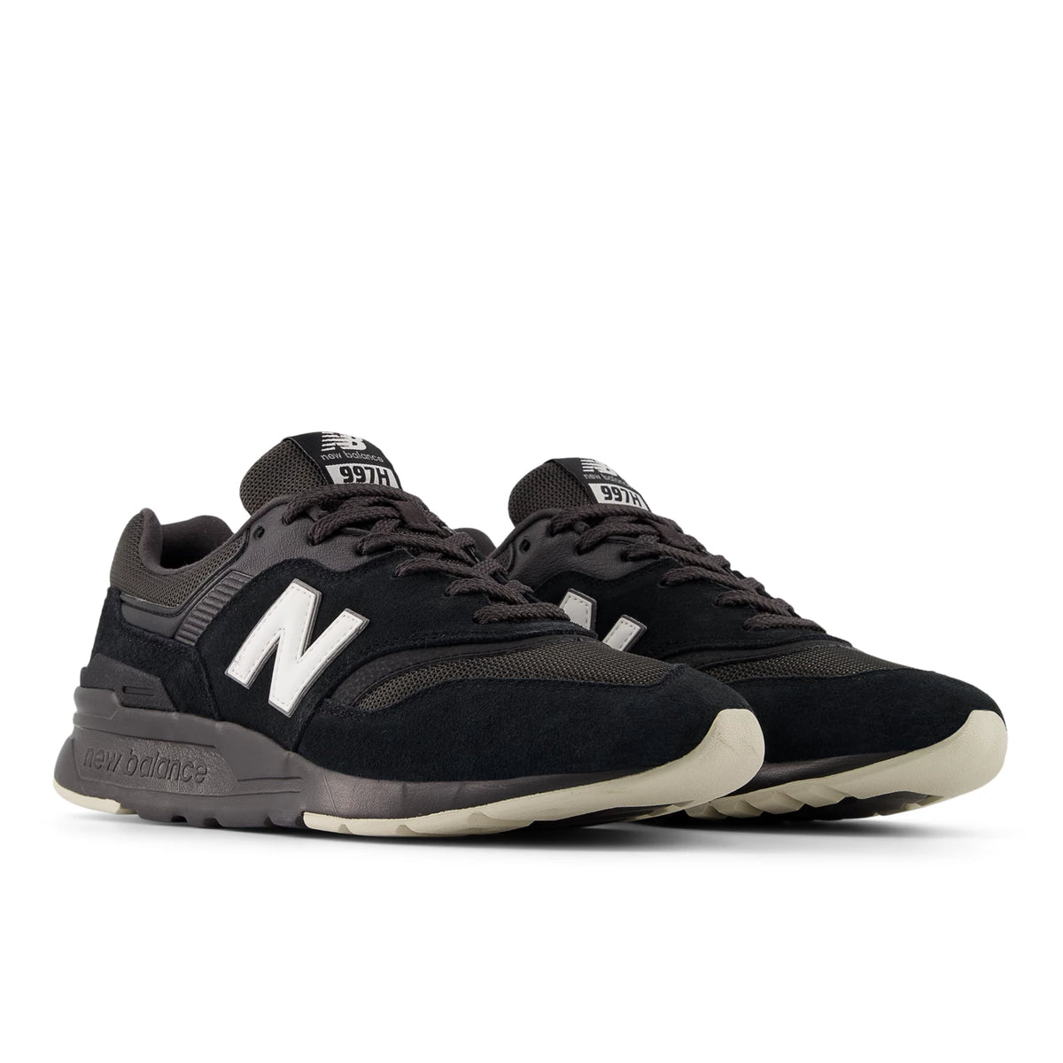 New Balance 997H Black with Black Cement and White
