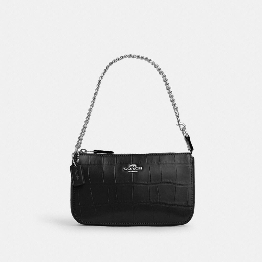Coach Nolita 19 Silver Black