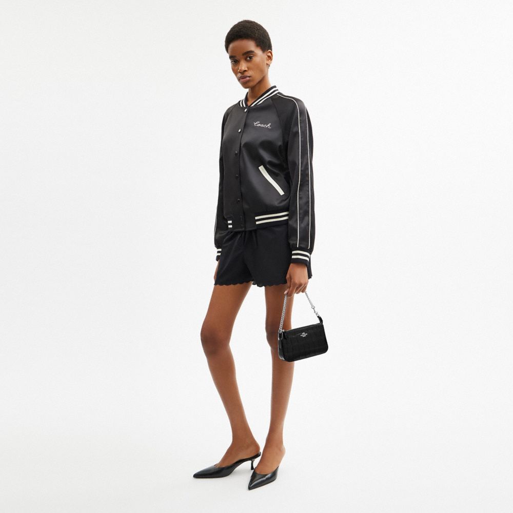 Coach Nolita 19 Silver Black