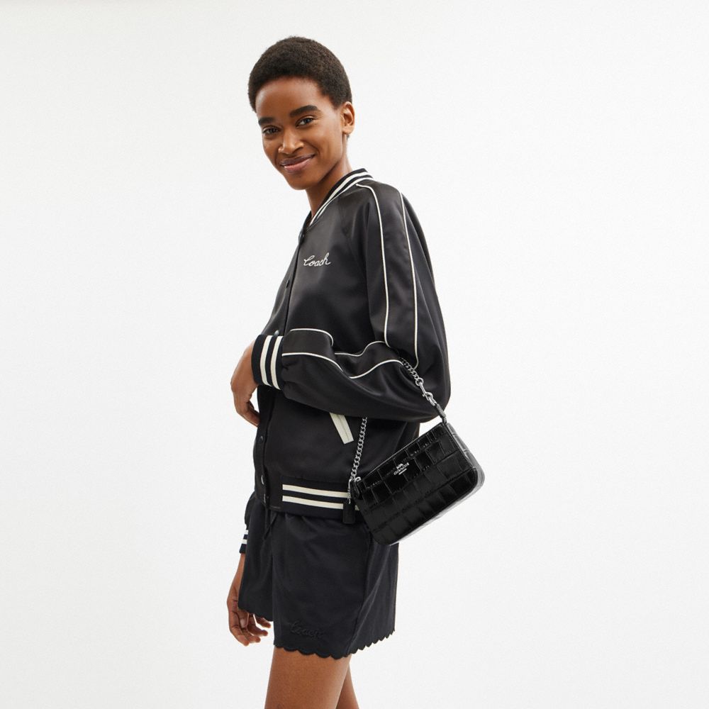 Coach Nolita 19 Silver Black