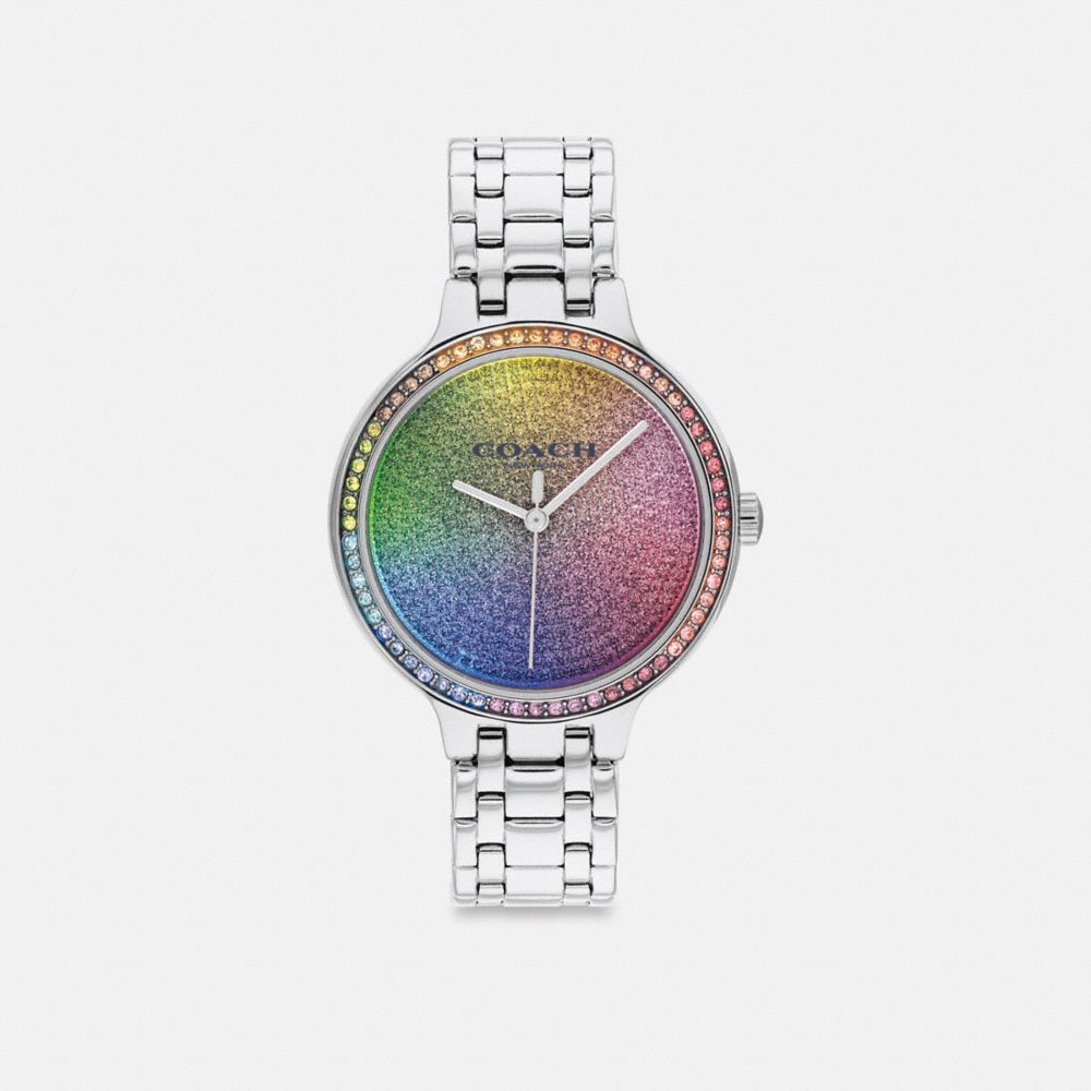 Coach Josie Watch, 34 Mm Rainbow