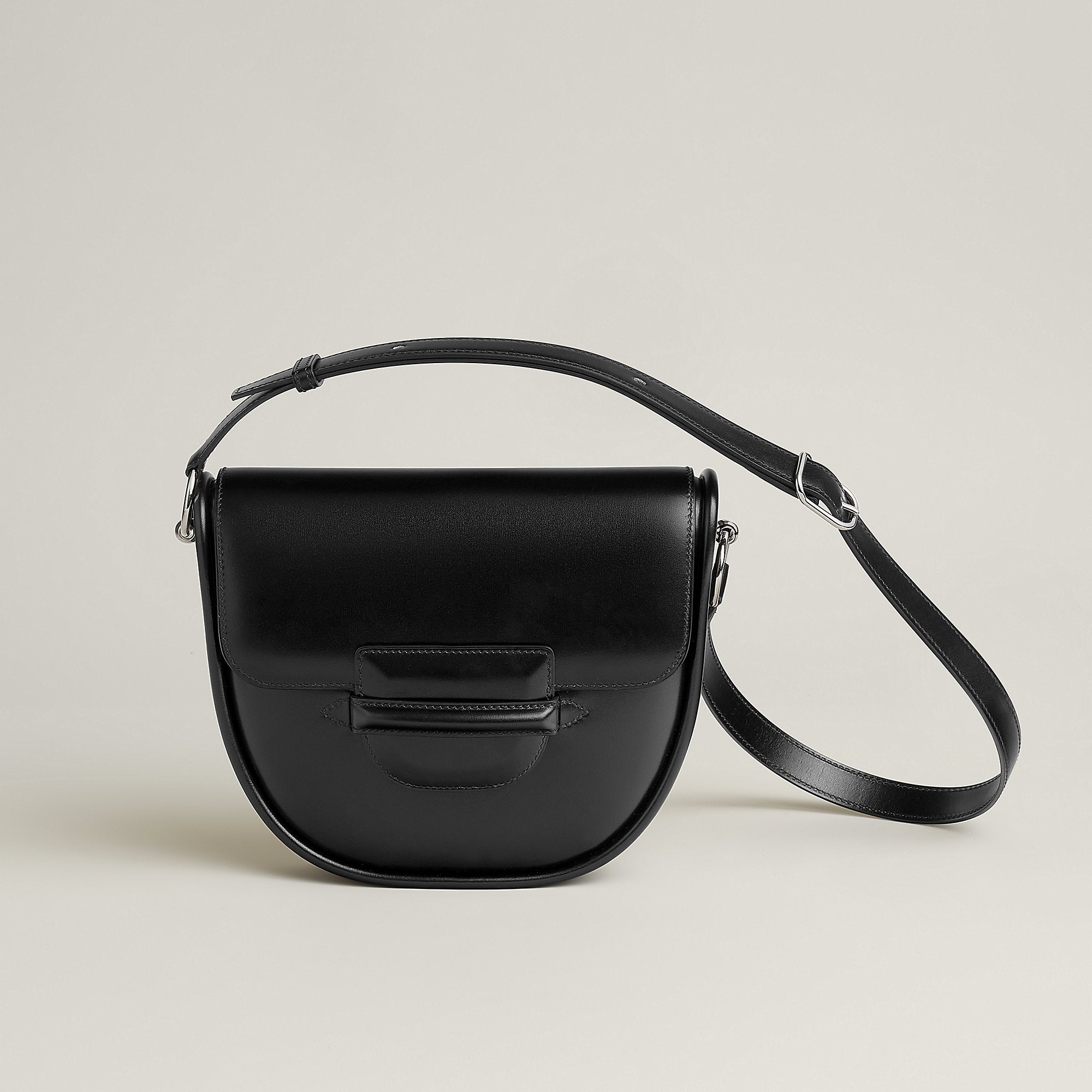 Hermes Collier D'Attelage Bag Noir
