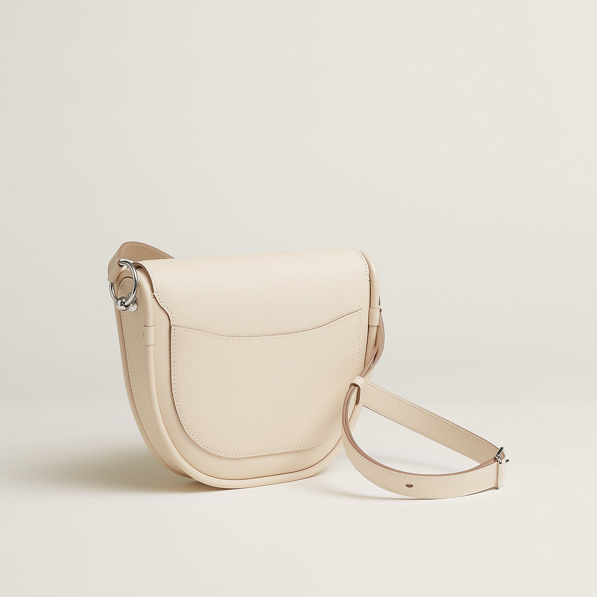Hermes Collier D'Attelage Bag Craie