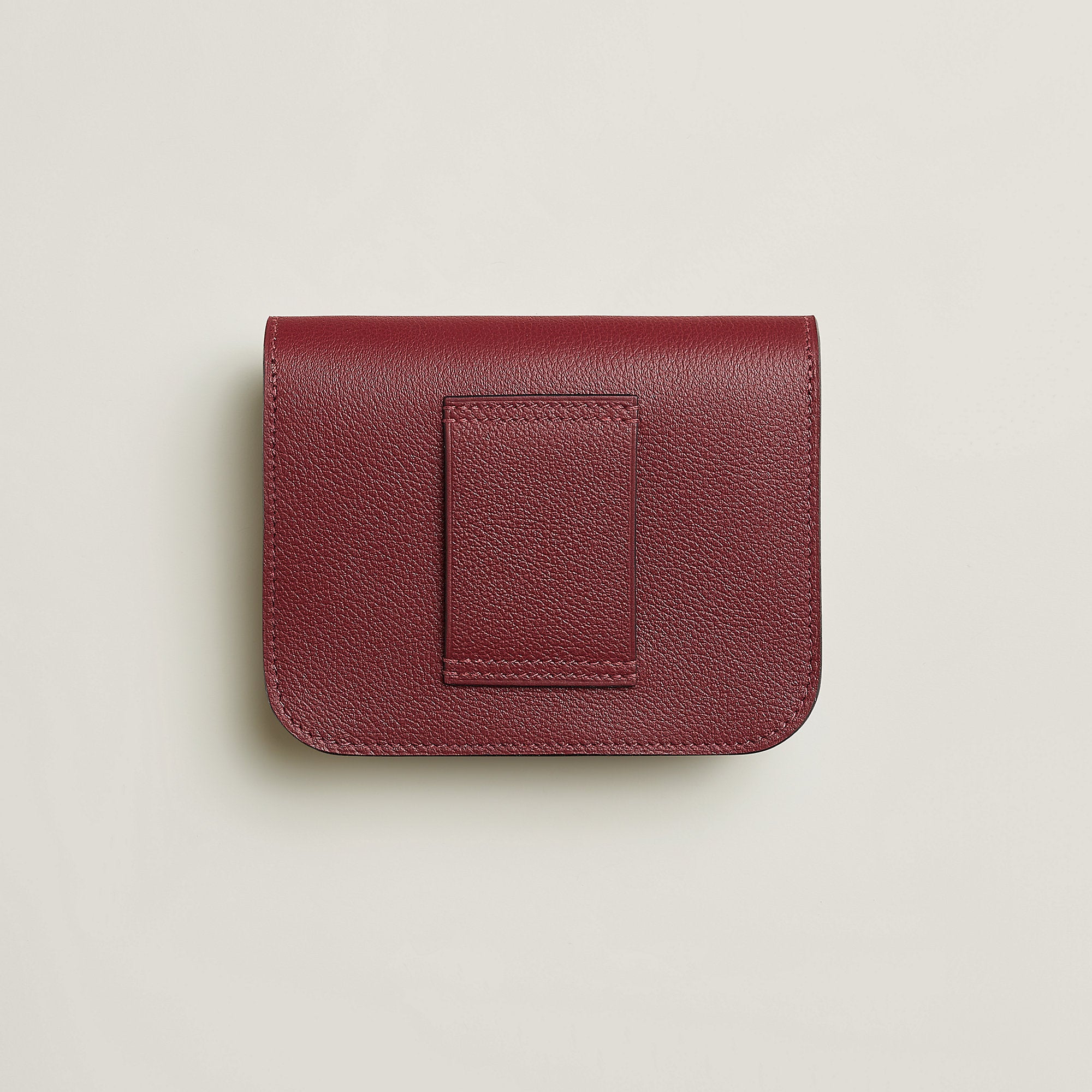 Hermes Constance Slim Bi Wallet Alezan