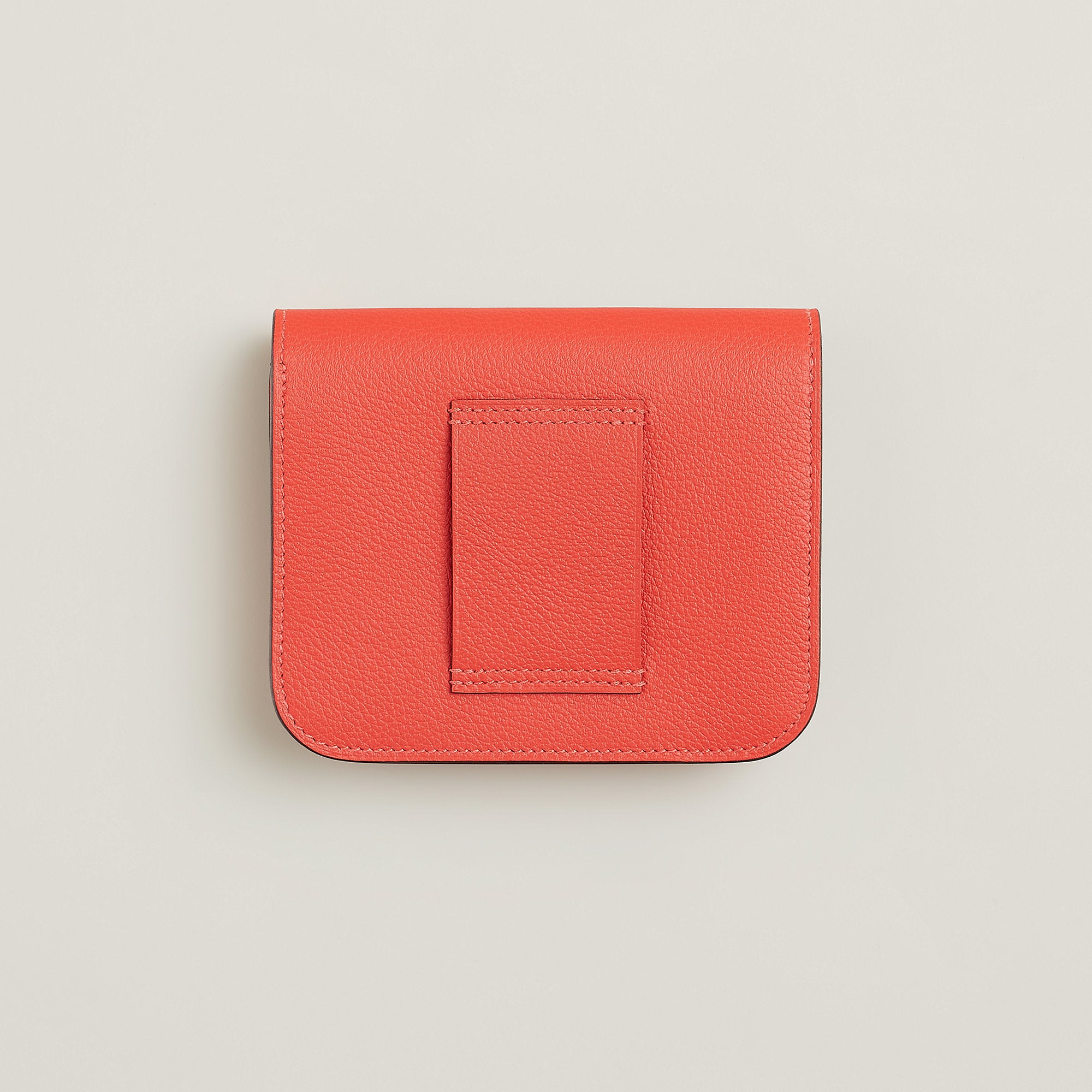 Hermes Constance Slim Bi Wallet Bleu Saphir