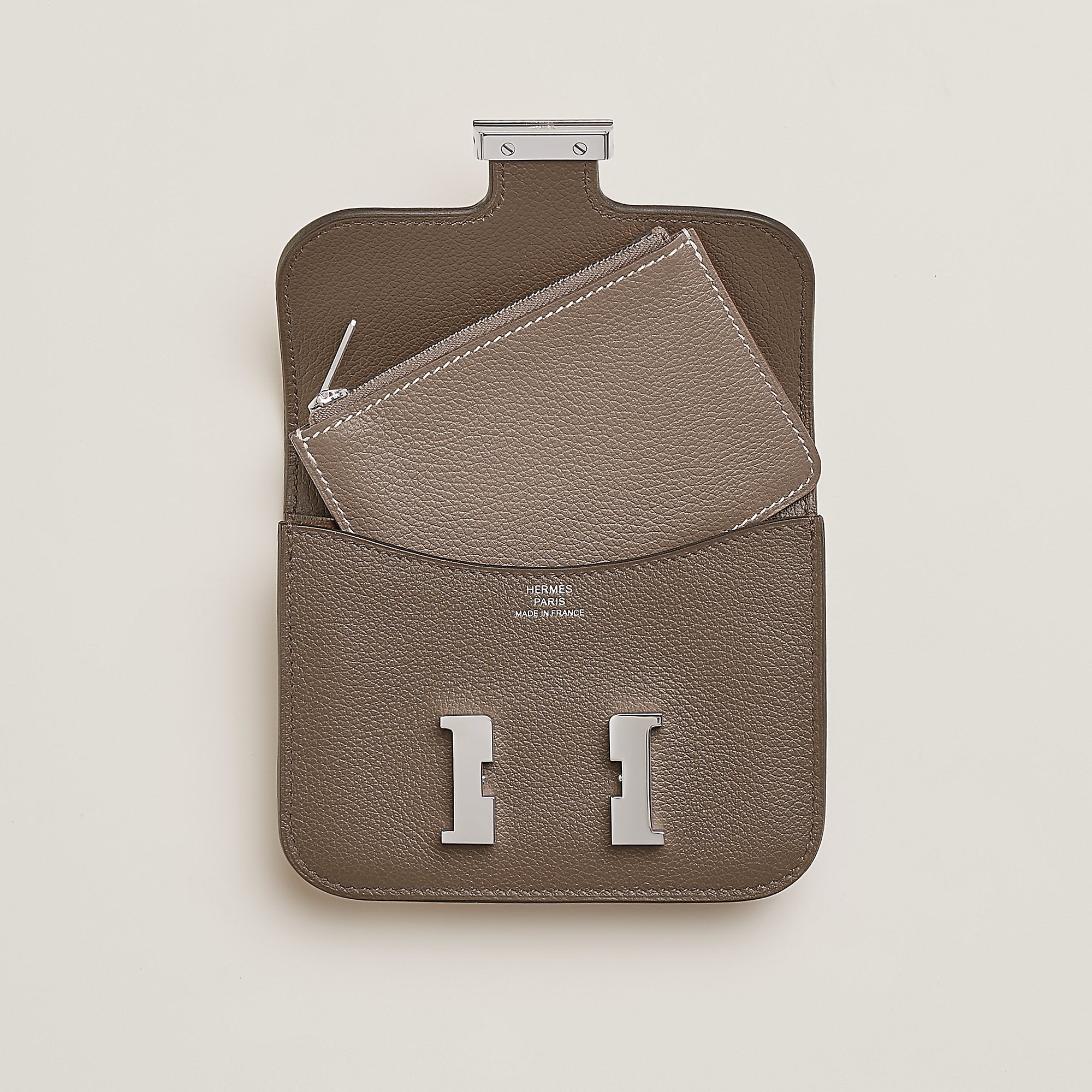 Hermes Constance Slim Bi Wallet Corce