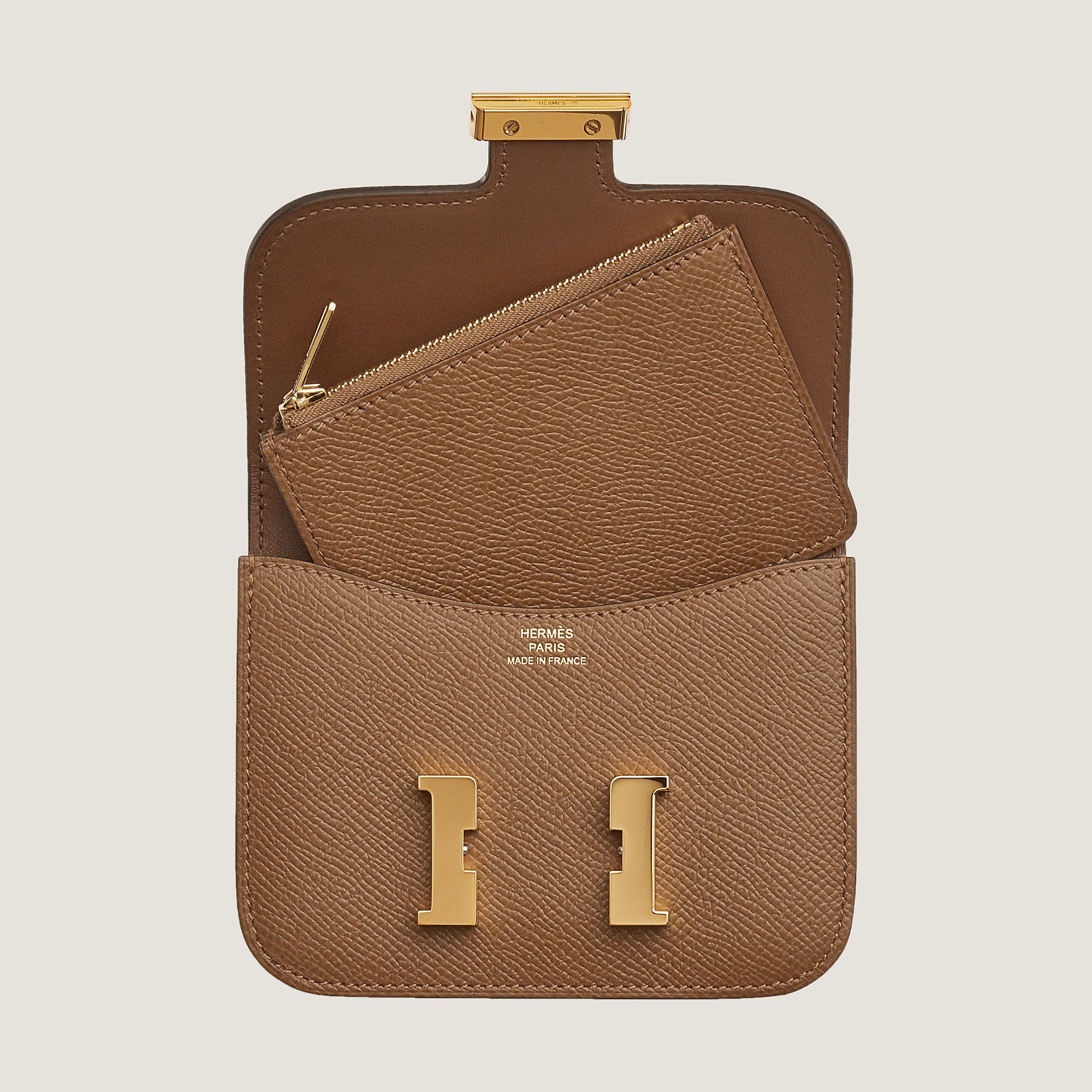 Hermes Constance Slim Wallet Alezan