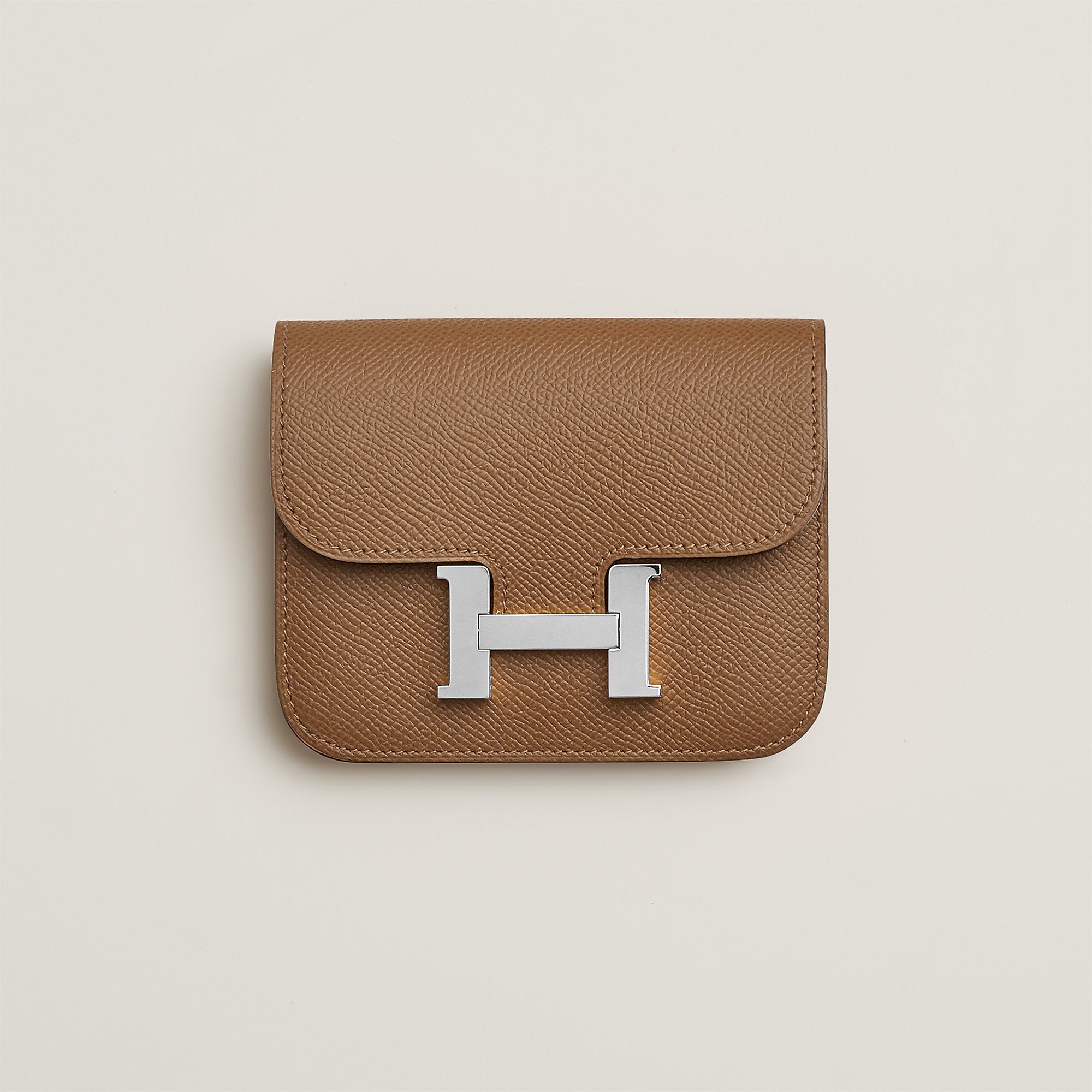 Hermes Constance Slim Wallet Alezan