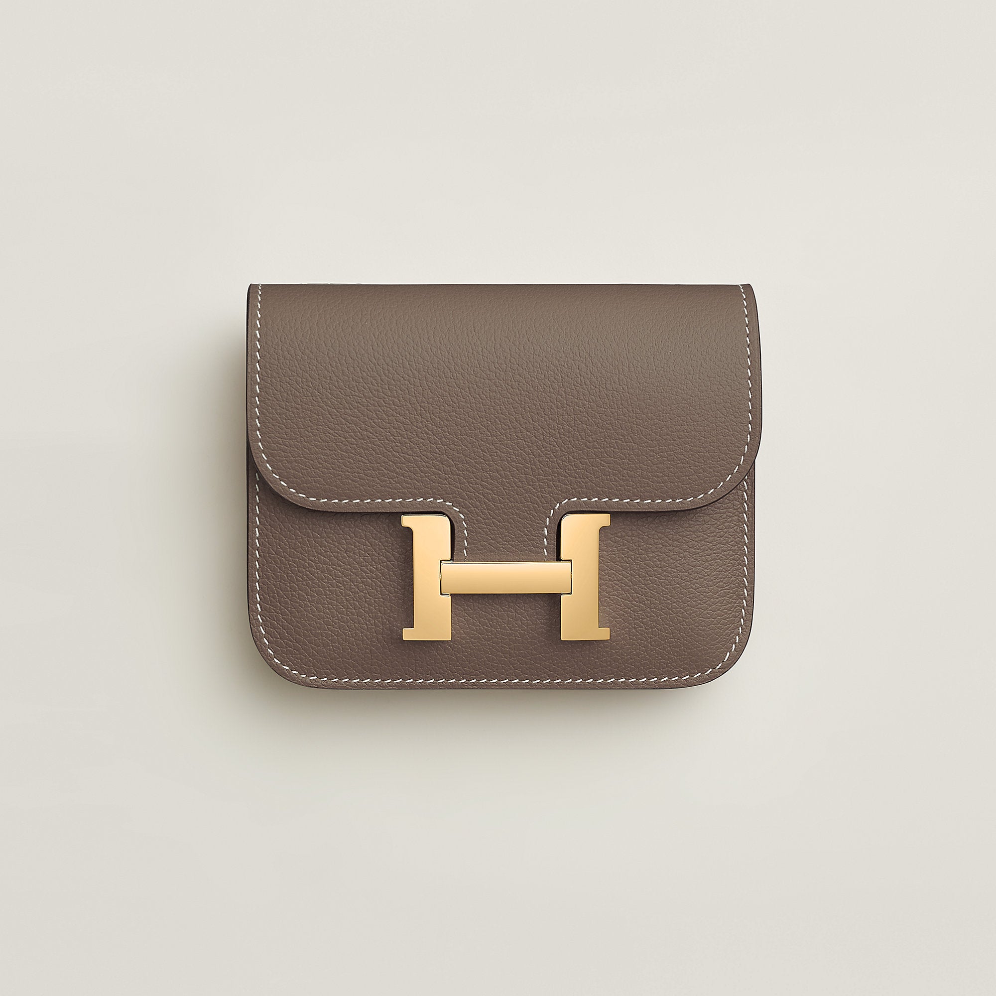 Hermes Constance Slim Wallet Alezan
