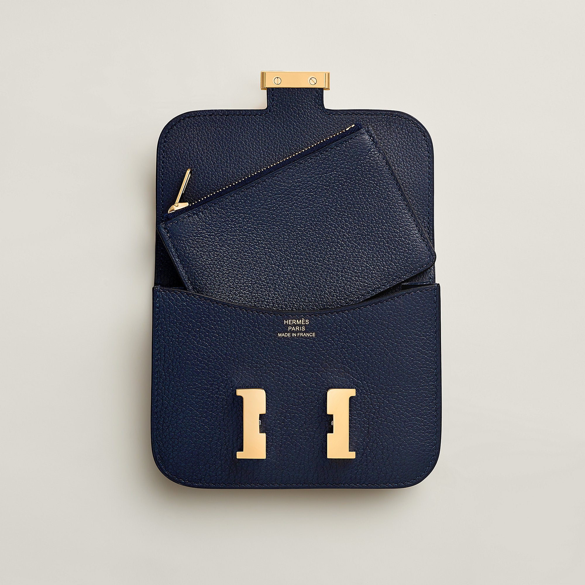 Hermes Constance Slim Wallet Alezan