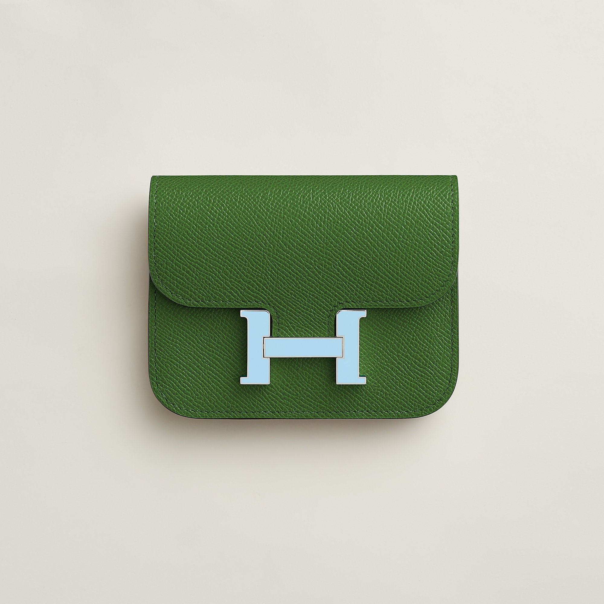 Hermes Constance Slim Wallet Navy