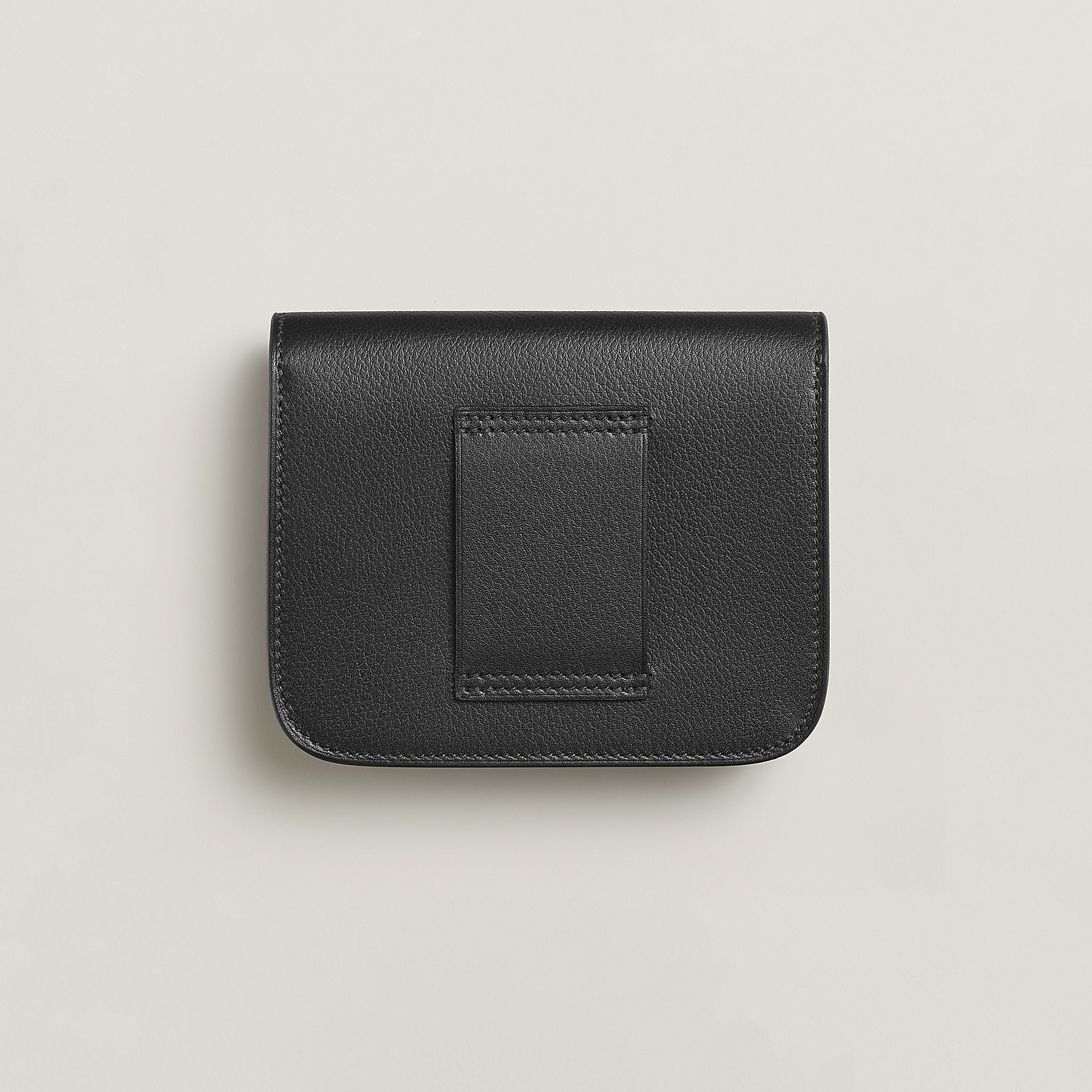Hermes Constance Slim Wallet Noir