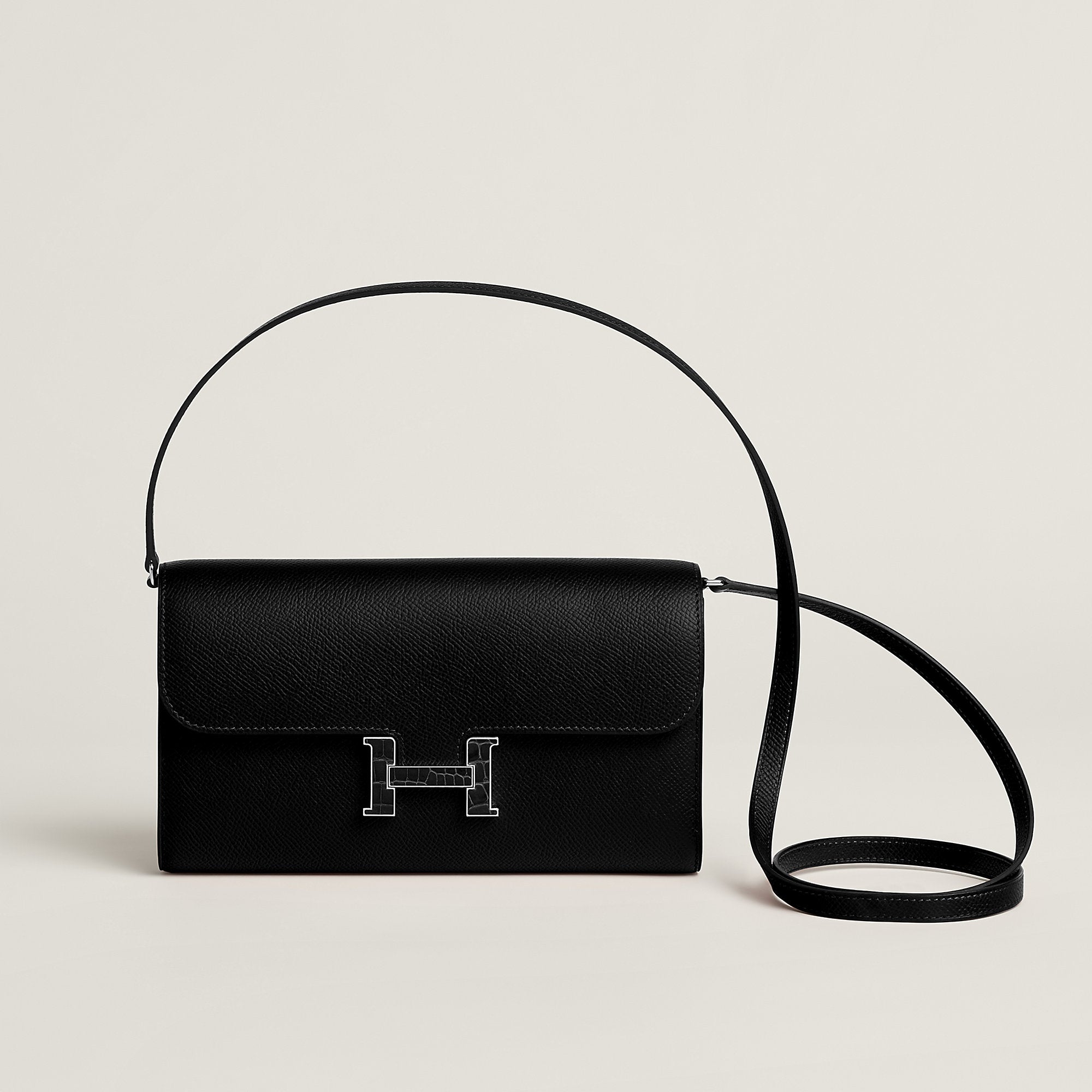 Hermes Constance To Go Wallet Noir