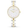 Swarovski Cosmopolitan Watch Swiss Made Metal Bracelet Silver Tone Mixed Metal Finish SW5755660