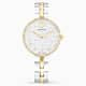 Swarovski Cosmopolitan Watch Swiss Made Metal Bracelet Silver Tone Mixed Metal Finish SW5755660