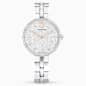 Swarovski Cosmopolitan Watch Swiss Made Metal Bracelet Silver Tone Stainless Steel SW5742475