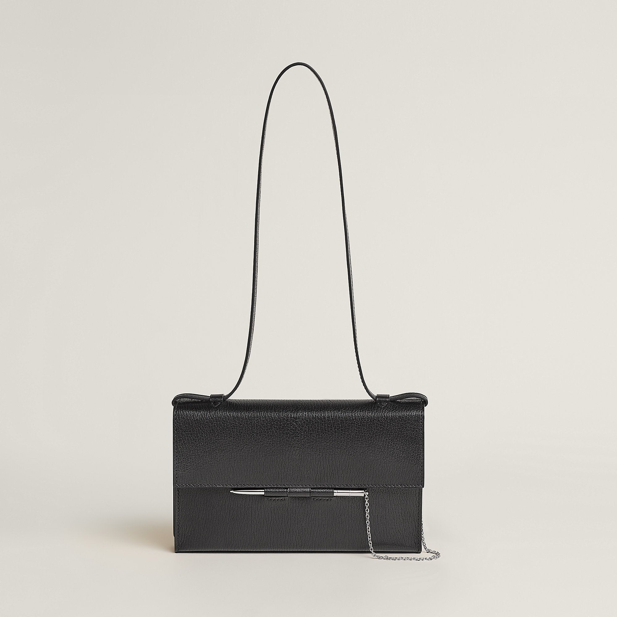 Hermes Coulisseaux To Go Wallet Noir