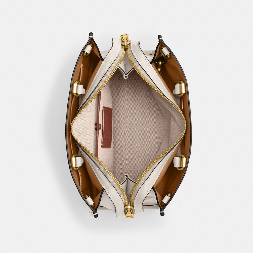 Coach Rogue Bag Brass Chalk