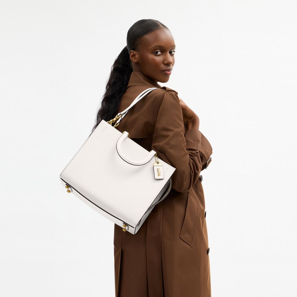Coach Rogue Bag Brass Chalk